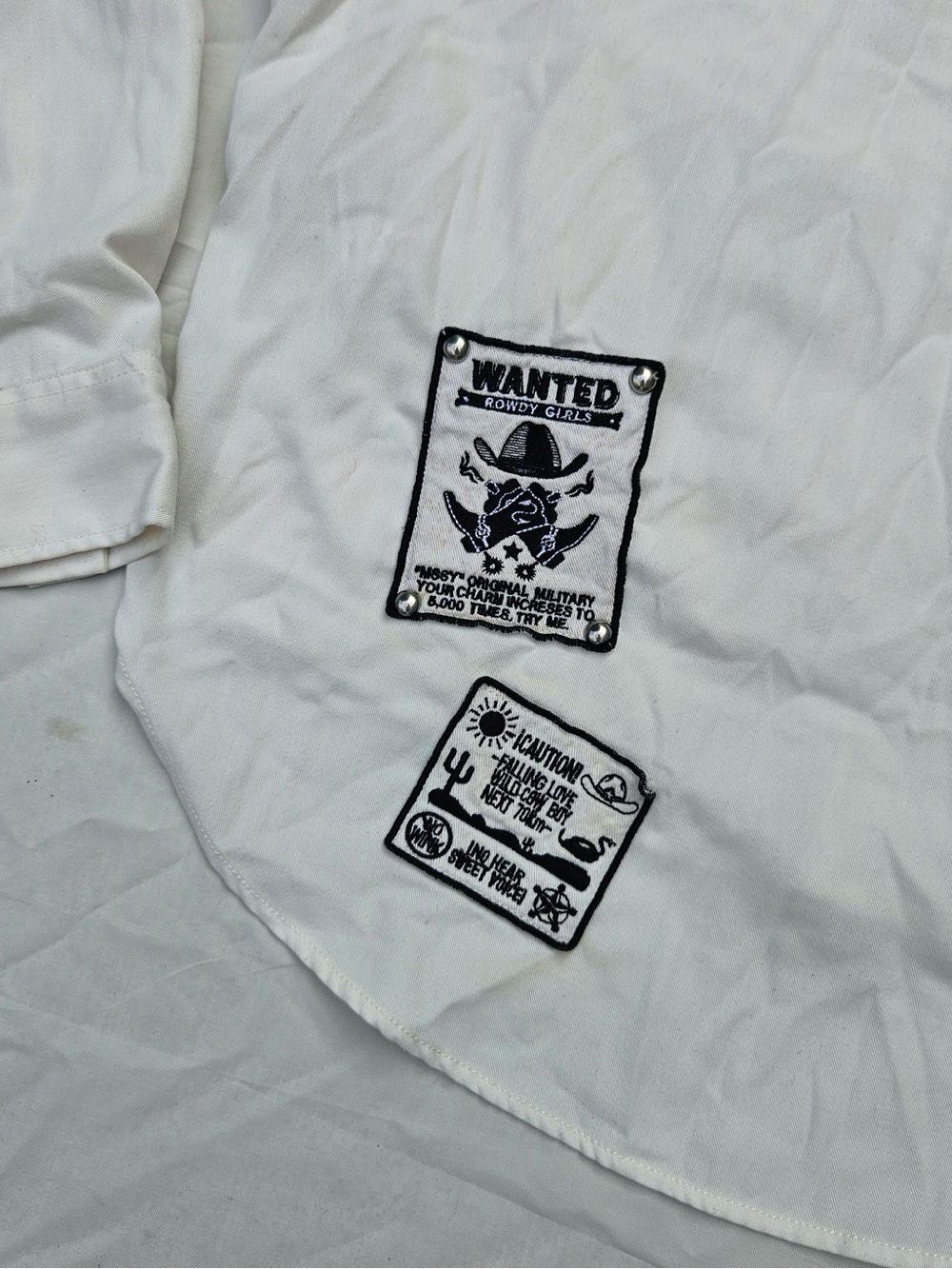 Moussy Patch Button Up - Picture 7 of 16